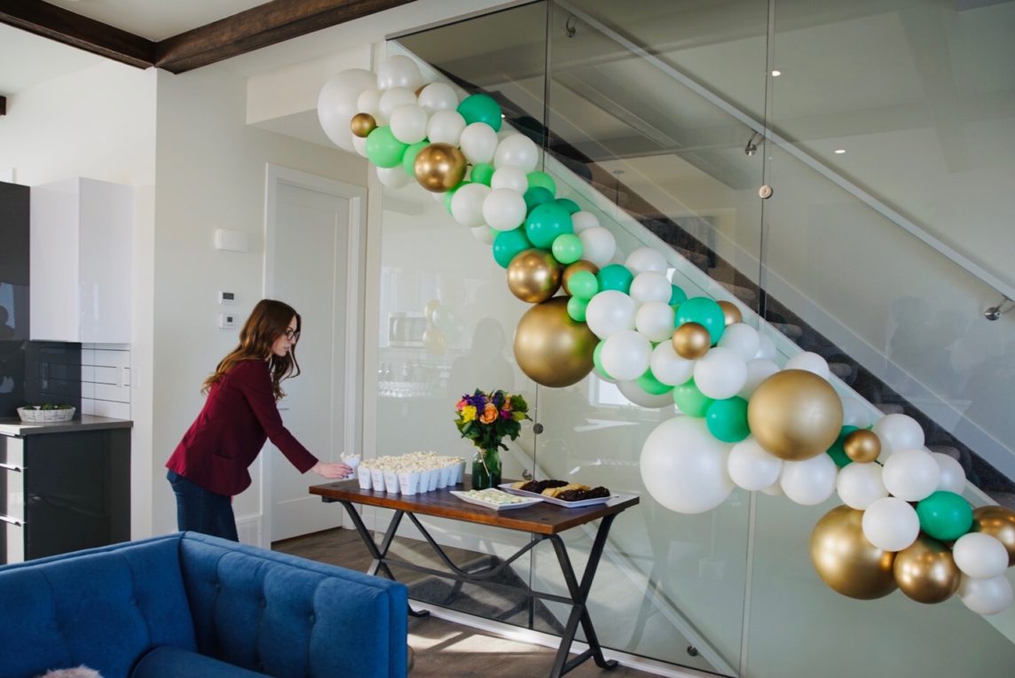 Eve at Erin Ridge Open House